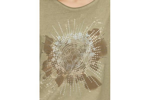 Γυναικείο T-shirt Λαδί S.Oliver 2162987-78D2