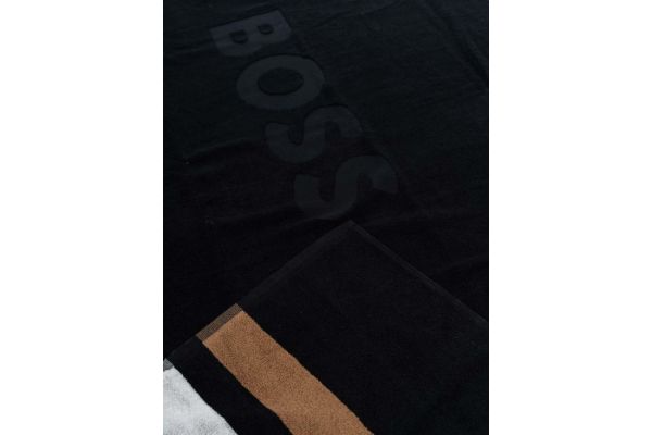 Unisex Πετσέτα Θαλάσσης Μαύρη Boss 50540532-001