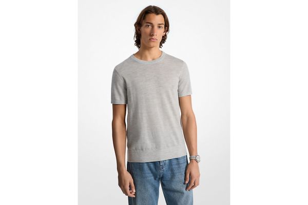 Ανδρικό T-shirt Γκρι Michael Kors CR560DE7AP-030