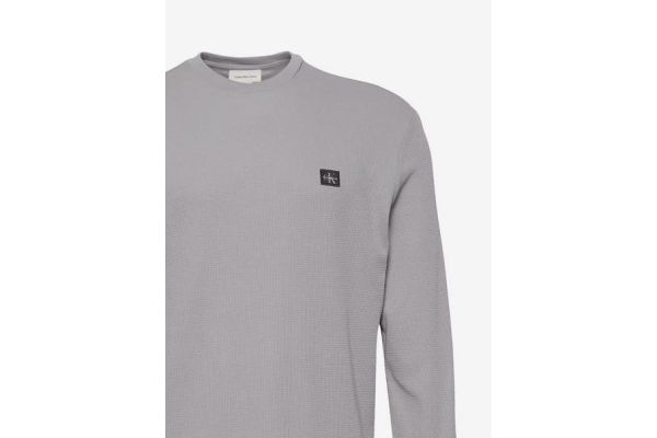 Ανδρικό Μακρυμάνικο T-shirt Γκρι Calvin Klein LV040EM217-RO2