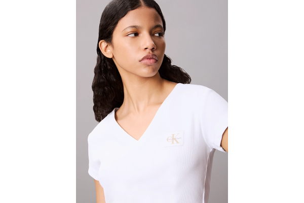 Γυναικείο T-shirt Λευκό Calvin Klein LV047C910G-YAA