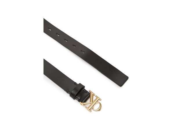 Γυναικεία Δερμάτινη Ζώνη Μαύρη Calvin Klein LV04K7017G-UB1