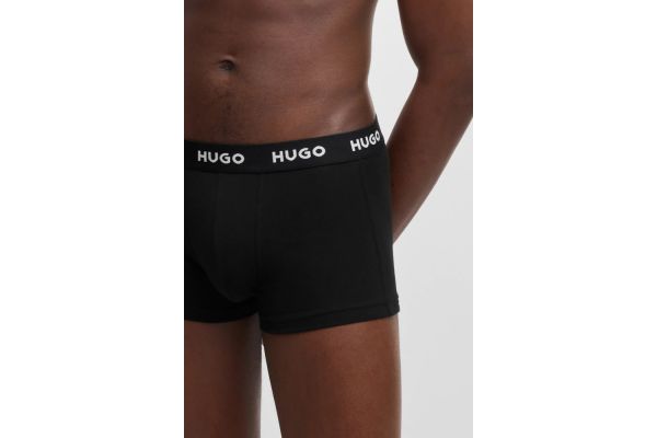 Ανδρικό Σετ Μπόξερ 3 Τεμαχίων Μαύρα Hugo 50469786-001