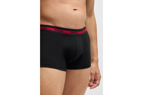 Ανδρικό Σετ Μπόξερ 3 Τεμαχίων Μαύρα Hugo 50492375-002