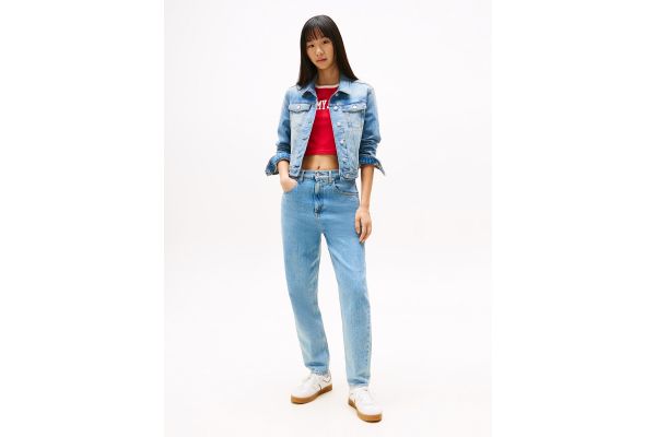 Γυναικείο Mom Τζιν Γαλάζιο Tommy Jeans DW0DW21392-1AB