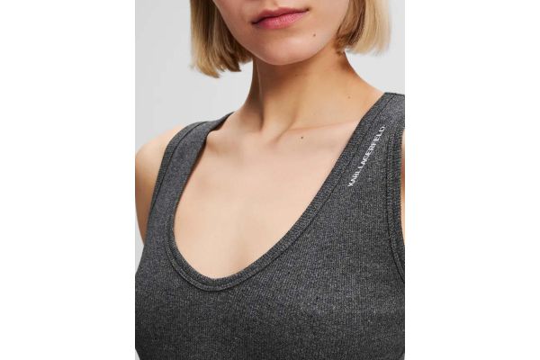 Γυναικείο Tank Top Γκρι Karl Lagerfeld A3W17117-255 GREY MELANGE