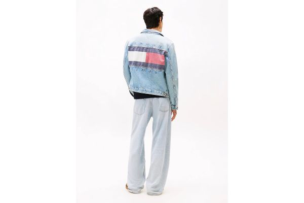Ανδρικό Ryan Τζιν Μπουφάν Γαλάζιο Tommy Jeans DM0DM21242-1A5