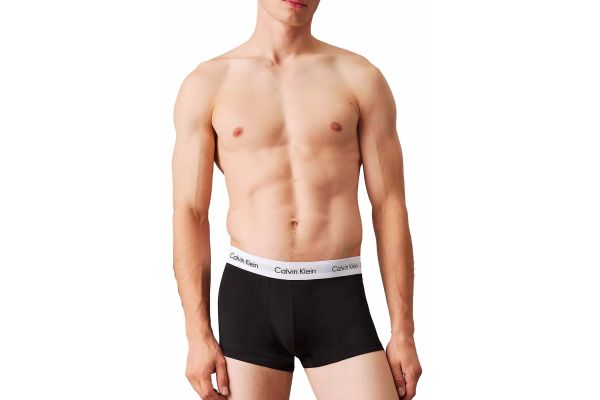 Ανδρικό Μπόξερ Σετ 3 Τεμαχίων Μαύρα Calvin Klein LV00NB4389-UB1