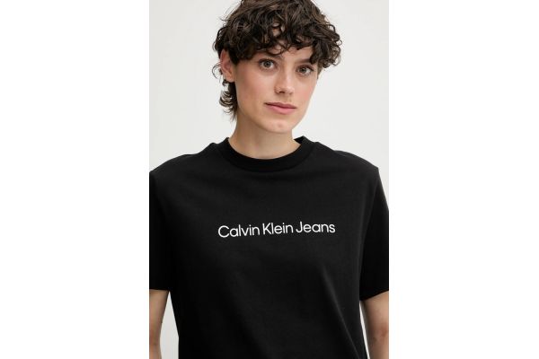 Γυναικείο T-shirt Μαύρο Calvin Klein LV047C912G-UB1