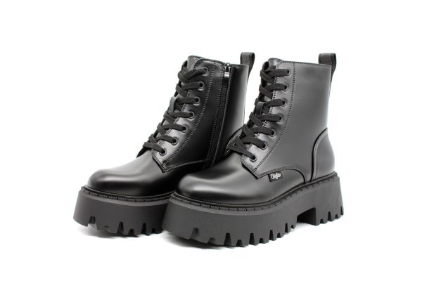 Γυναικείες Aspen Μπότες Μαύρες Bufallo BUF1622588-BLACK