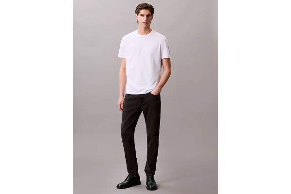 Ανδρικό Slim Taper Τζιν Μαύρο Calvin Klein LV04RB754G-846