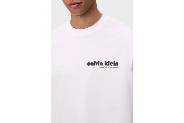 Ανδρικό T-shirt Λευκό Calvin Klein LV04RC829G-YAA