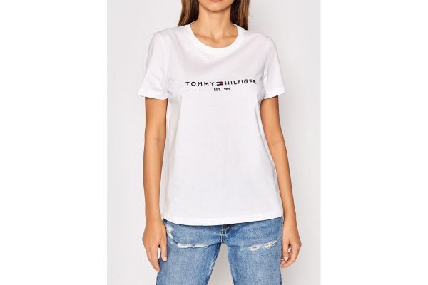 Γυναικείο Heritage T-shirt Λευκό Tommy Hilfiger WW0WW31999-YBR