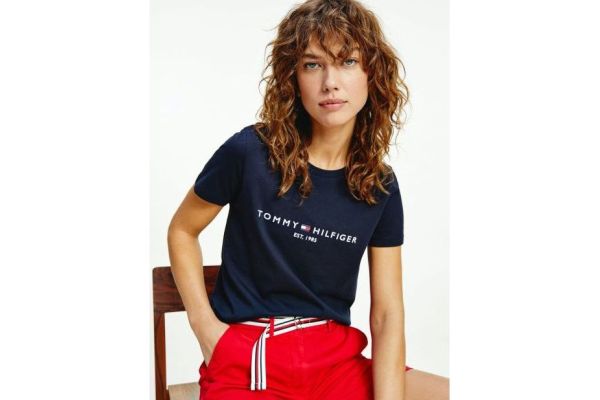 Γυναικείο Heritage T-shirt Navy Μπλε Tommy Hilfiger WW0WW31999-DW5