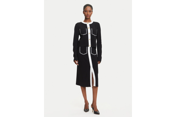 Γυναικεία Φούστα Μαύρη Karl Lagerfeld A3W12023-101 WHITE/BLACK
