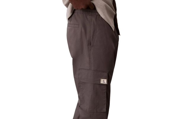 Ανδρικό Cargo Παντελόνι Γκρι Calvin Klein LV04RC617G-PAR