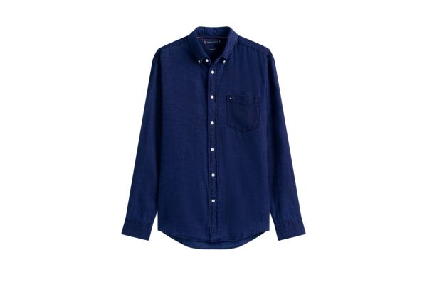 Ανδρικό Πουκάμισο Navy Μπλε Tommy Hilfiger MW0MW40499-0GY
