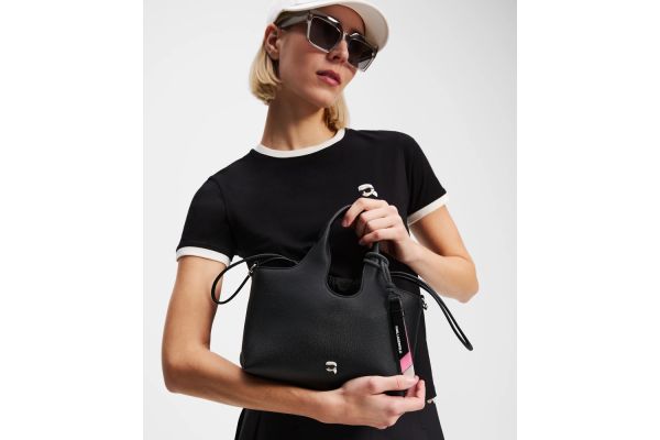 Γυναικεία Ikon Tote Τσάντα Μαύρη Karl Lagerfeld A3W30098-999 BLACK