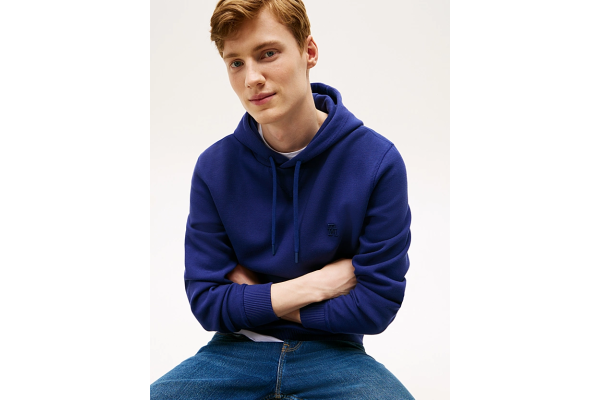 Ανδρικό Φούτερ Μπλε Tommy Hilfiger MW0MW39371-C7G