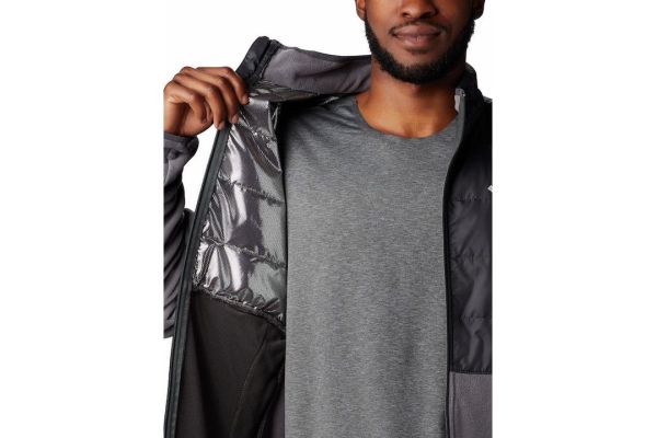 Ανδρική Basin Butte Fleece II Ζακέτα Γκρι Columbia 2101761-023