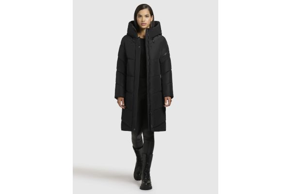 Γυναικείο Jange Μπουφάν Μαύρο Khujo KJ250CO253-BLACK