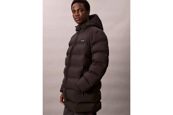 Ανδρικό Μπουφάν Μαύρο Calvin Klein LV04LD516G-UB1