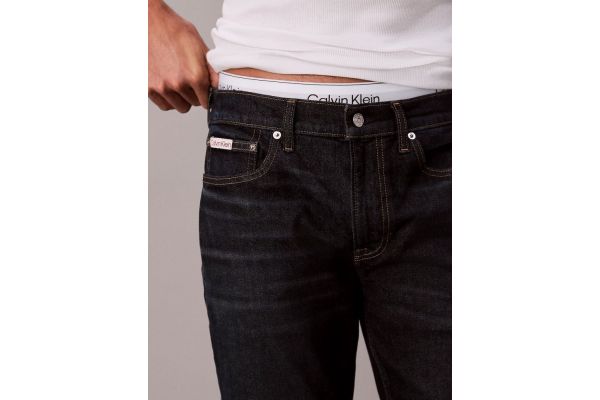 Ανδρικό Slim Taper Τζιν Navy Μπλε Calvin Klein LV04RD700G-ZY0
