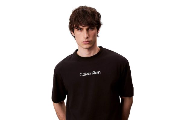 Ανδρικό T-shirt Μαύρο Calvin Klein LV04LD230G-UB1