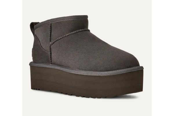 Γυναικεία Classic Ultra Mini Platform Μποτάκια Γκρι UGG 1135092-CHRC