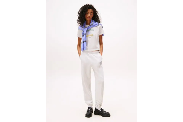 Γυναικείο T-shirt Λευκό Tommy Jeans DW0DW21533-YBL