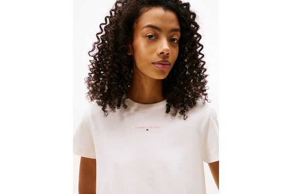 Γυναικείο T-shirt Off White Tommy Jeans DW0DW21964-YBH