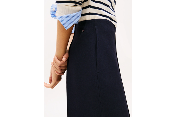 Γυναικείο Παντελόνι Navy Μπλε Tommy Hilfiger WW0WW48406-C1G