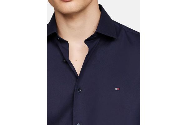 Ανδρικό Πουκάμισο Navy Μπλε Tommy Hilfiger MW0MW38347-CHS