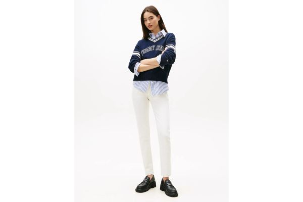 Γυναικείο Slim Lucy Τζιν Λευκό Tommy Jeans DW0DW22163-1D0