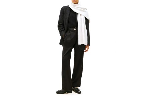Γυναικείο Κασκόλ Γκρι Tommy Hilfiger AW0AW17788-PQU