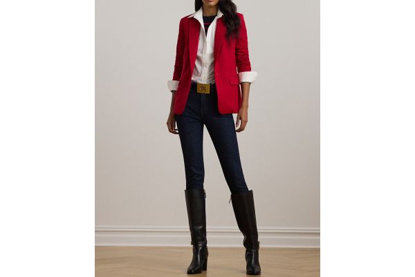 Γυναικείο Skinny Τζιν Navy Μπλε Ralph Lauren 200960600001-400