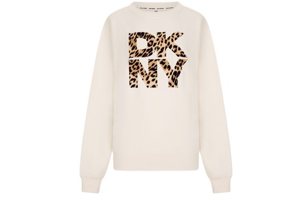 Γυναικείο Φούτερ Μπεζ DKNY DP5T1433-M8F