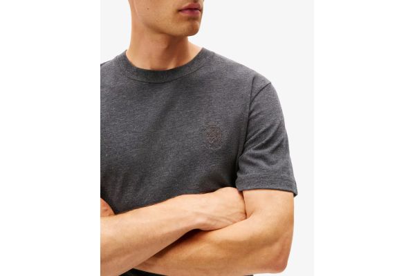 Ανδρικό T-shirt Γκρι Tommy Hilfiger MW0MW40019-P98