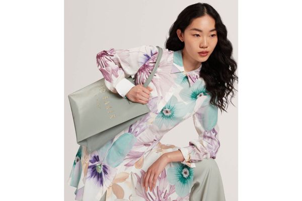 Γυναικεία Crinkon Τσάντα Γκρι Ted Baker 281641-GREY