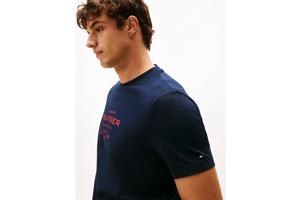 Ανδρικό T-shirt Navy Μπλε Tommy Hilfiger MW0MW40002-DW5