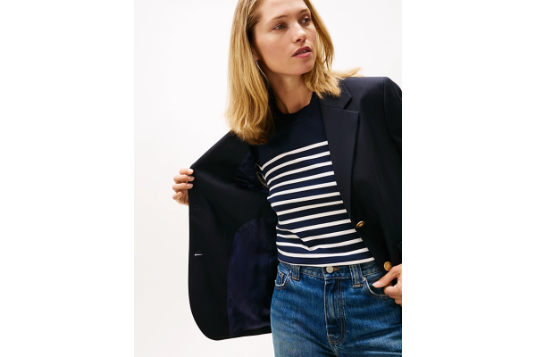Γυναικείο Σακάκι Navy Μπλε Tommy Hilfiger WW0WW46662-C1G