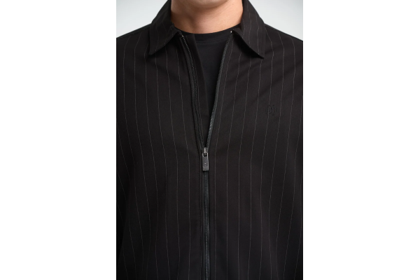 Ανδρικό Overshirt Μαύρο Royal Denim ASIMOV5137-BLACK