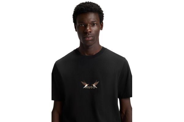 Ανδρικό Dugolini T-Shirt Μαύρο Hugo 50549157-001