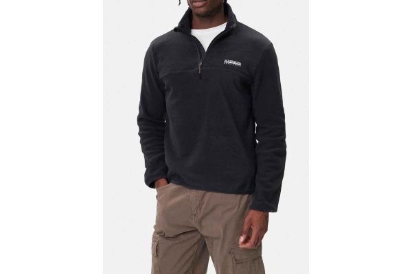 Ανδρικό T-Dergana Fleece Μαύρο Napapijri NP0A88UZ-9411