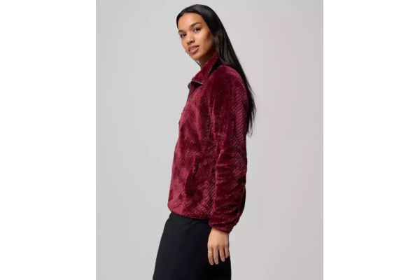 Γυναικεία Fire Side II Sherpa Ζακέτα Μπορντό Columbia 1819791-623