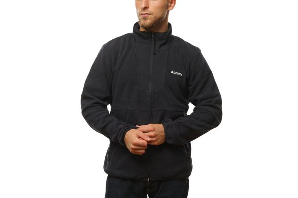 Ανδρική Sequoia Grove Full Zip Fleece Ζακέτα Μαύρη Columbia 2095891-011