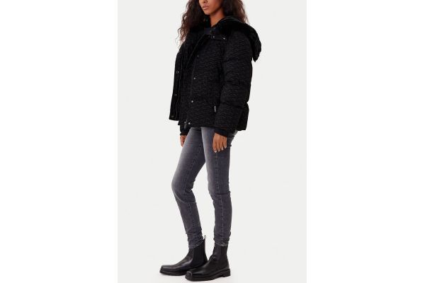 Γυναικείο Puffer Μπουφάν Μαύρο Karl Lagerfeld A4W15042-2ET