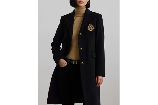 Γυναικείο Παλτό Navy Μπλε Ralph Lauren 297958509002-410