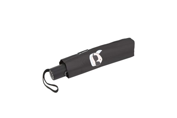 Ikon Ομπρέλα Μαύρη Karl Lagerfeld A4W50005-999 BLACK