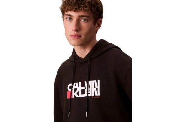 Ανδρικό Φούτερ Μαύρο Calvin Klein LV04RD258G-UB1
